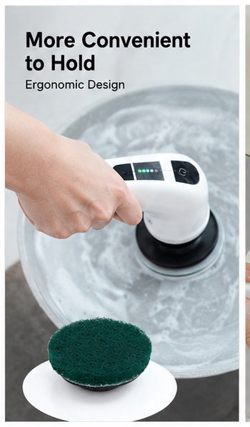NEXORAX Premium Electric Spin Scrubber (7-in-1 Cordless)
