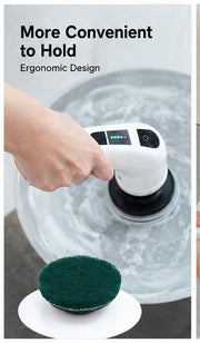NEXORAX Premium Electric Spin Scrubber (7-in-1 Cordless)