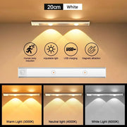NEXORAX Rechargeable Motion Sensor LED Cabinet Light – Wireless Under Cabinet Night Light
