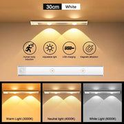 NEXORAX Rechargeable Motion Sensor LED Cabinet Light – Wireless Under Cabinet Night Light