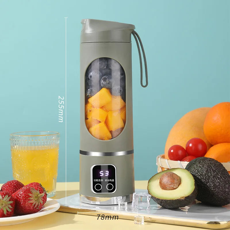 NEXORAX Portable Fruit Juicer Blender