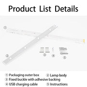 NEXORAX Rechargeable Motion Sensor LED Cabinet Light – Wireless Under Cabinet Night Light