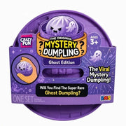 Glitter Halloween Ghost Dumpling Squishy – Soft Slow-Rising Stress Relief Toy
