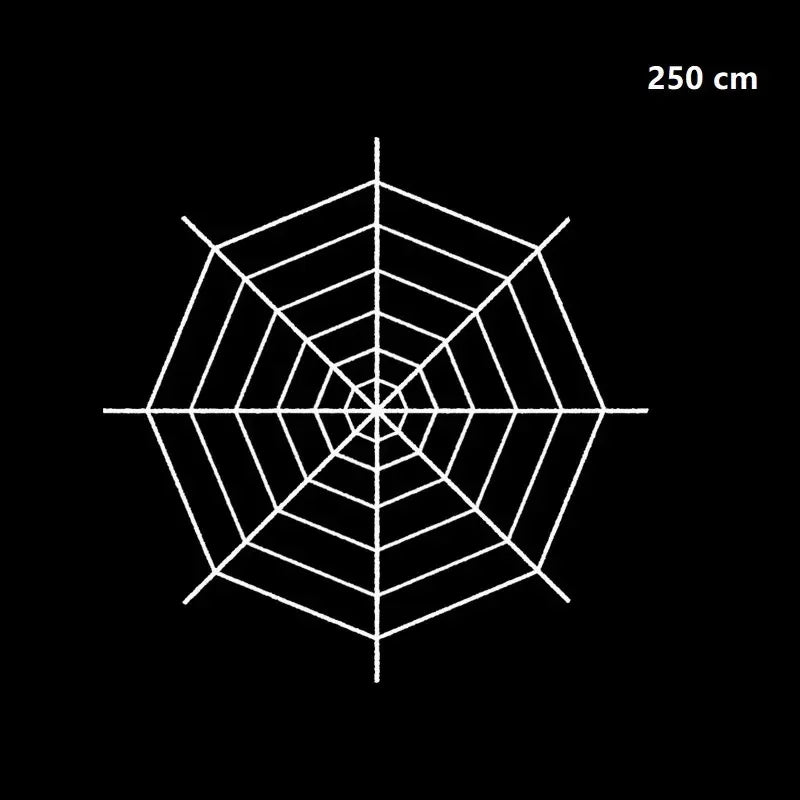 Giant Black Spider Halloween Decoration with Web – Indoor & Outdoor Haunted House Prop