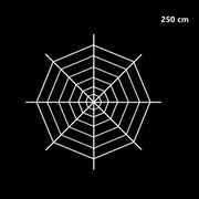 Giant Black Spider Halloween Decoration with Web – Indoor & Outdoor Haunted House Prop