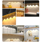 NEXORAX Rechargeable Motion Sensor LED Cabinet Light – Wireless Under Cabinet Night Light