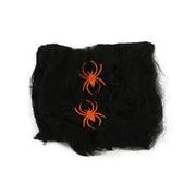 Giant Black Spider Halloween Decoration with Web – Indoor & Outdoor Haunted House Prop
