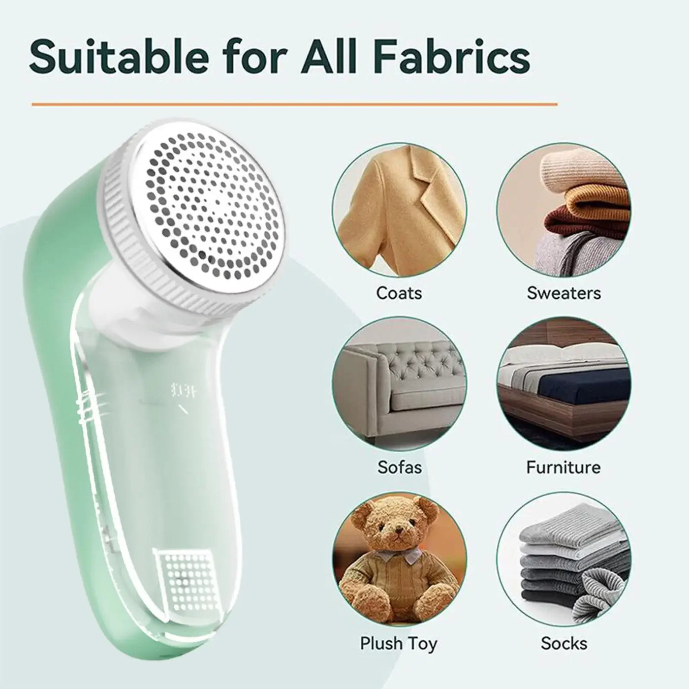 Nexorax Rechargeable Fabric Shaver & Lint Remover