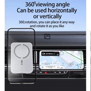 NEXORAX Magnetic Wireless Car Phone Holder – Strong Magnetic Air Vent Mount