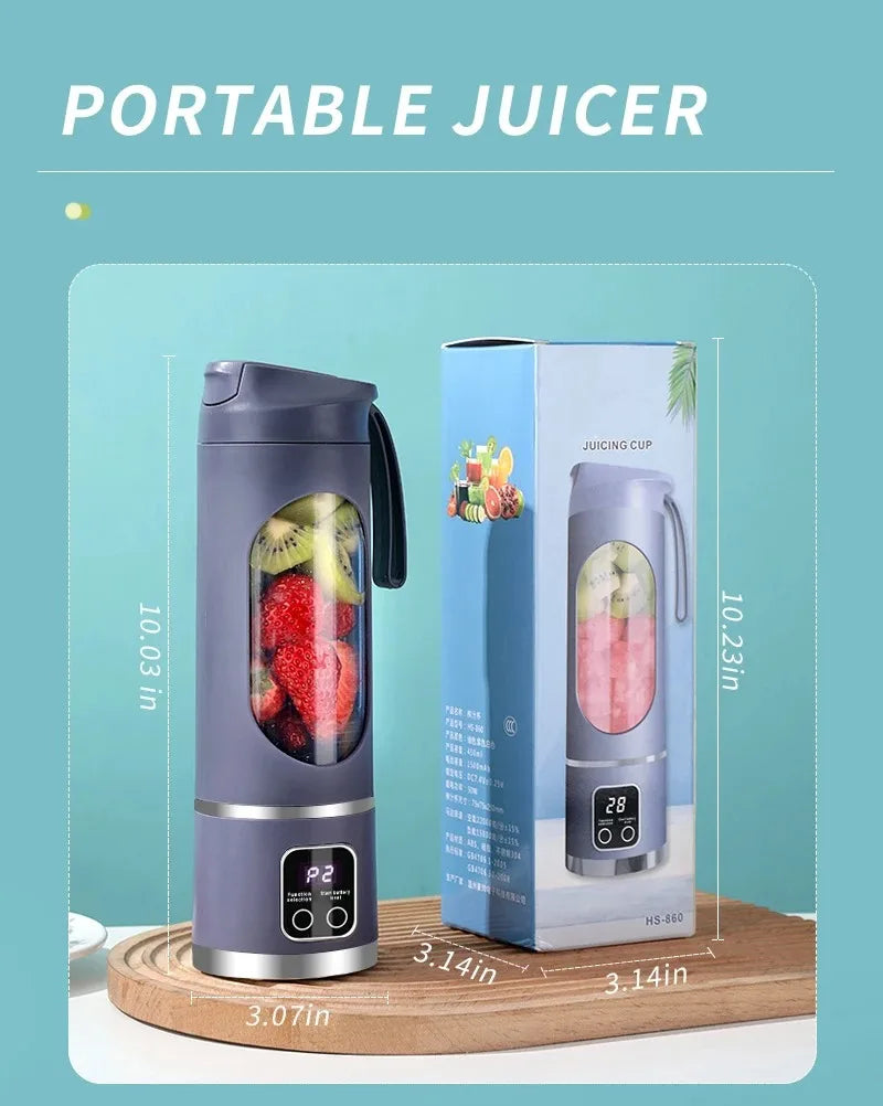 NEXORAX Portable Fruit Juicer Blender