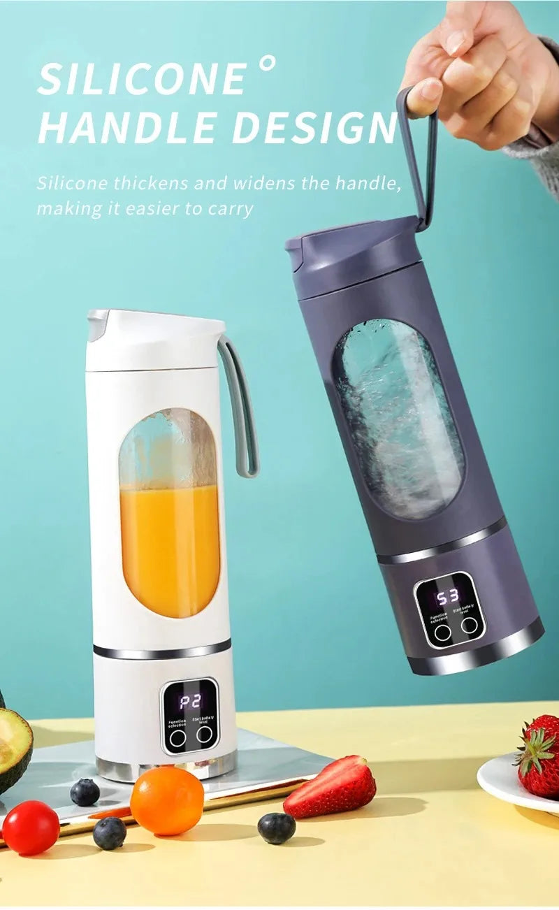 NEXORAX Portable Fruit Juicer Blender