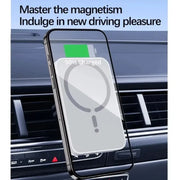 NEXORAX Magnetic Wireless Car Phone Holder – Strong Magnetic Air Vent Mount