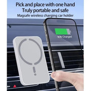 NEXORAX Magnetic Wireless Car Phone Holder – Strong Magnetic Air Vent Mount