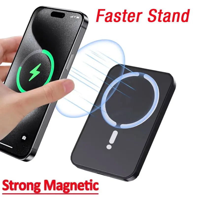 NEXORAX Magnetic Wireless Car Phone Holder – Strong Magnetic Air Vent Mount