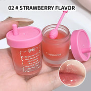 Cappuvini Fruit Juice Lip Mask – Moisturizing Lip Balm for Day & Night, Hydrating Dry & Chapped Lips