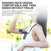 NEXORAX Portable Mini Fan – 5-Speed Rechargeable Handheld & Neck Fan