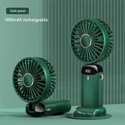 NEXORAX Portable Mini Fan – 5-Speed Rechargeable Handheld & Neck Fan