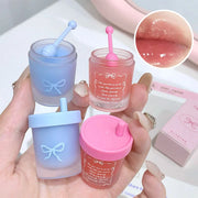 Cappuvini Fruit Juice Lip Mask – Moisturizing Lip Balm for Day & Night, Hydrating Dry & Chapped Lips