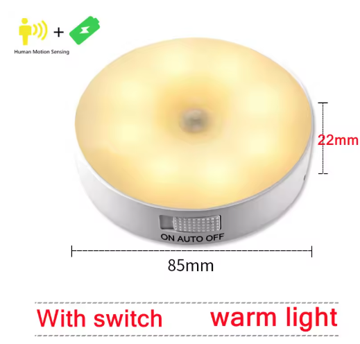 Rechargeable Motion Sensor LED Night Light