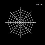 Giant Black Spider Halloween Decoration with Web – Indoor & Outdoor Haunted House Prop
