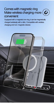 NEXORAX Magnetic Wireless Car Phone Holder – Strong Magnetic Air Vent Mount