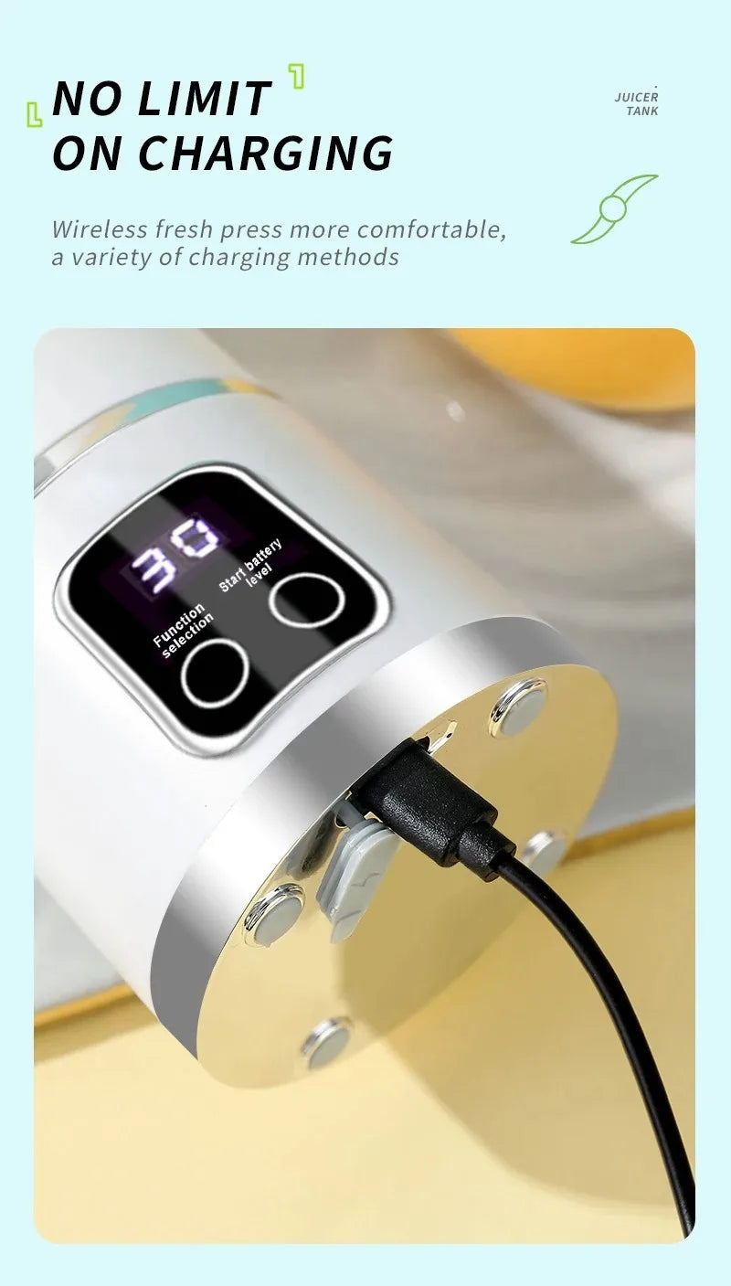 NEXORAX Portable Fruit Juicer Blender